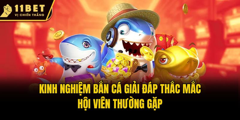 Kinh nghiệm bắn cá giải đáp thắc mắc hội viên thường gặp